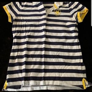 Ariat rugby polo style shirt in navy